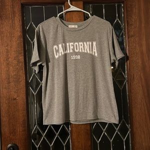 Grey California shirt from romwe!